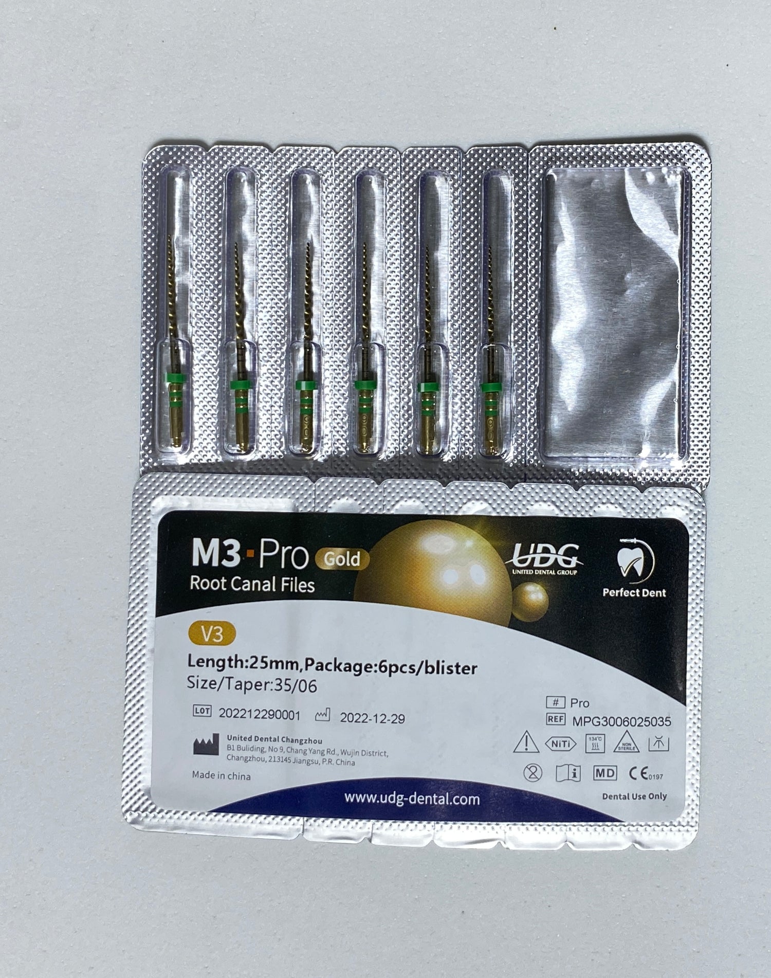 UDG M3 PRO GOLD REFILL Taper 6