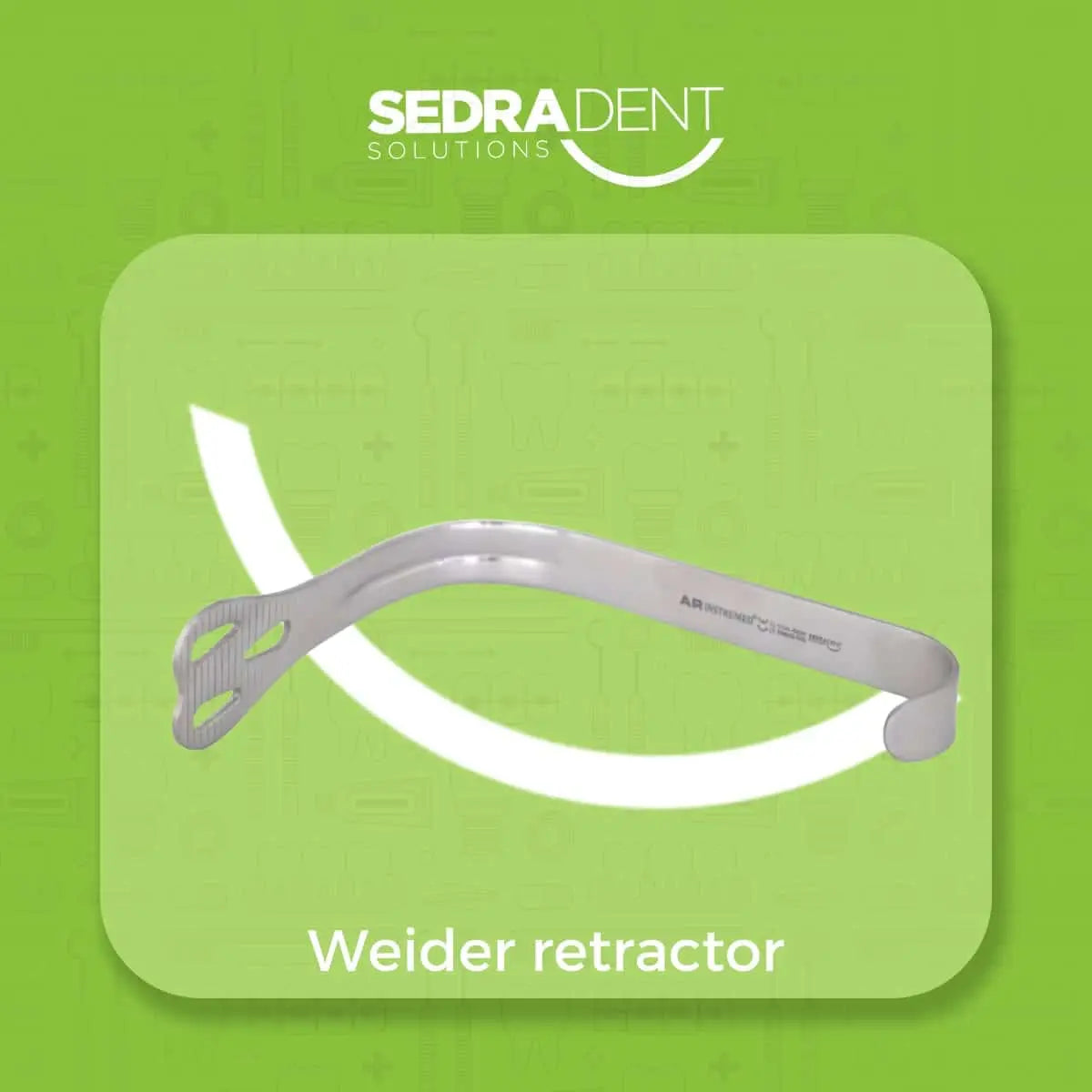 Sedra Tongue Retractor Weider 30mm