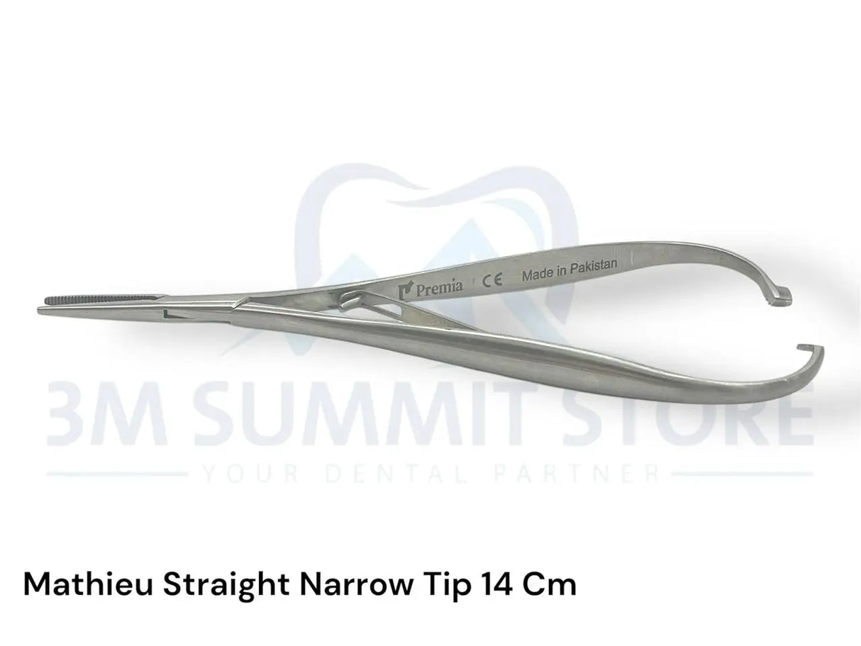 Premia Mathieu Straight Narrow Tip ligature and wire Holder 14 cm
