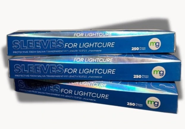 MG sleeves for light cure 250 pcs