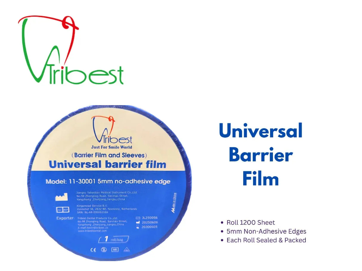 Tribest Universal barrier film  - ROLL 1200 SHEET / BLUE