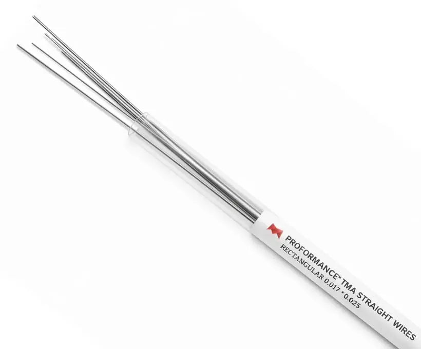 Matt Ortho Straight Wires 35cm 10pcs/Tube