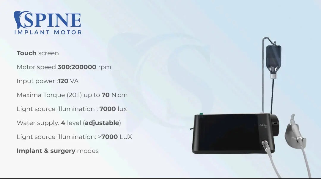 Special Offer Buy Spine implant & Surgical Motor and Get Gold Ingot Free