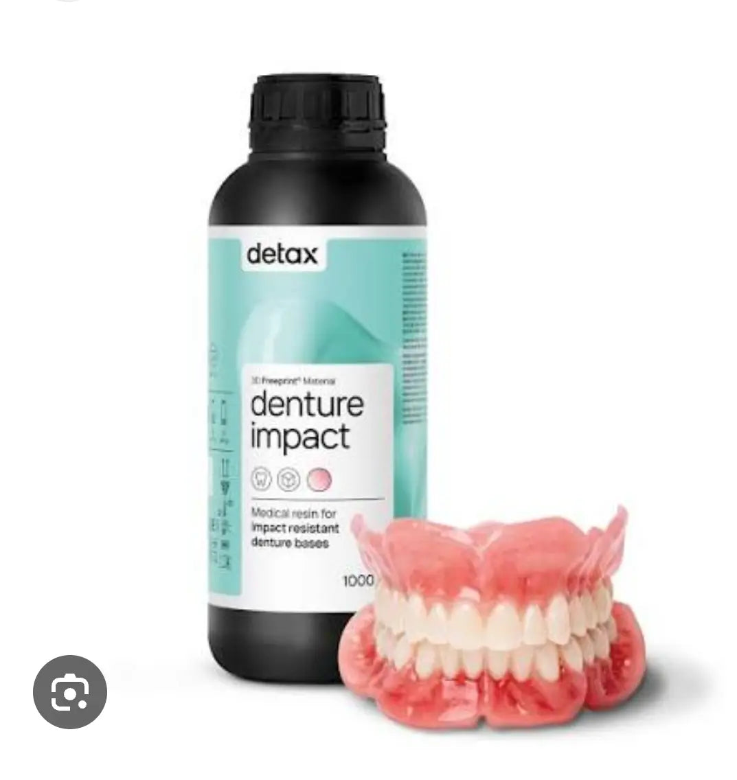 Detax Resin 3D printer  Denture Impact 1000g