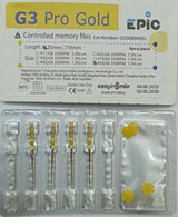 Epic G3 Pro Gold Files 4 pcs