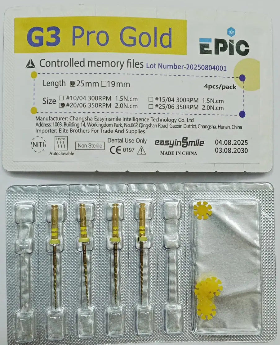 Epic G3 Pro Gold Files 4 pcs