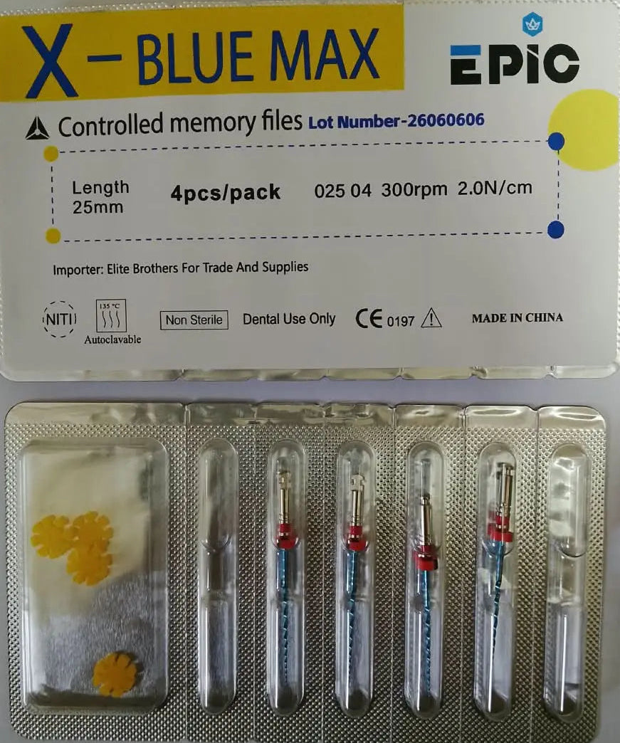 Epic X-Blue Max Files 4 pcs