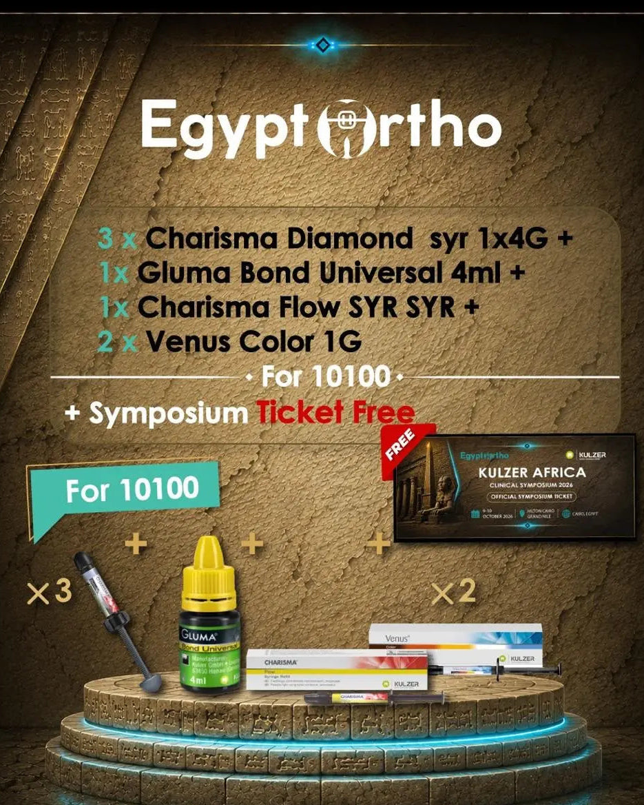 Offer(3 x Charisma Diamond syr 1x4g+1 x Glima Bond Universal 4ml+1 x Charisma flow syr+2 x Venus Color 1g+ Symposium Ticket Free