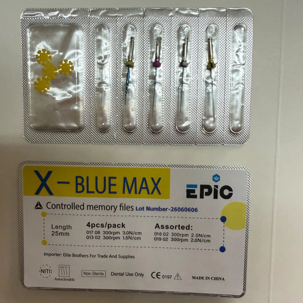 Epic X-Blue Max  Path kit Files 4 pcs