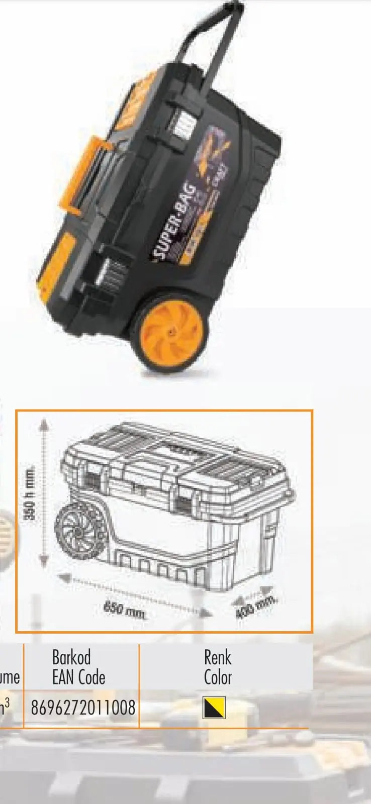 Super-Bag Max Mobile Tool Box