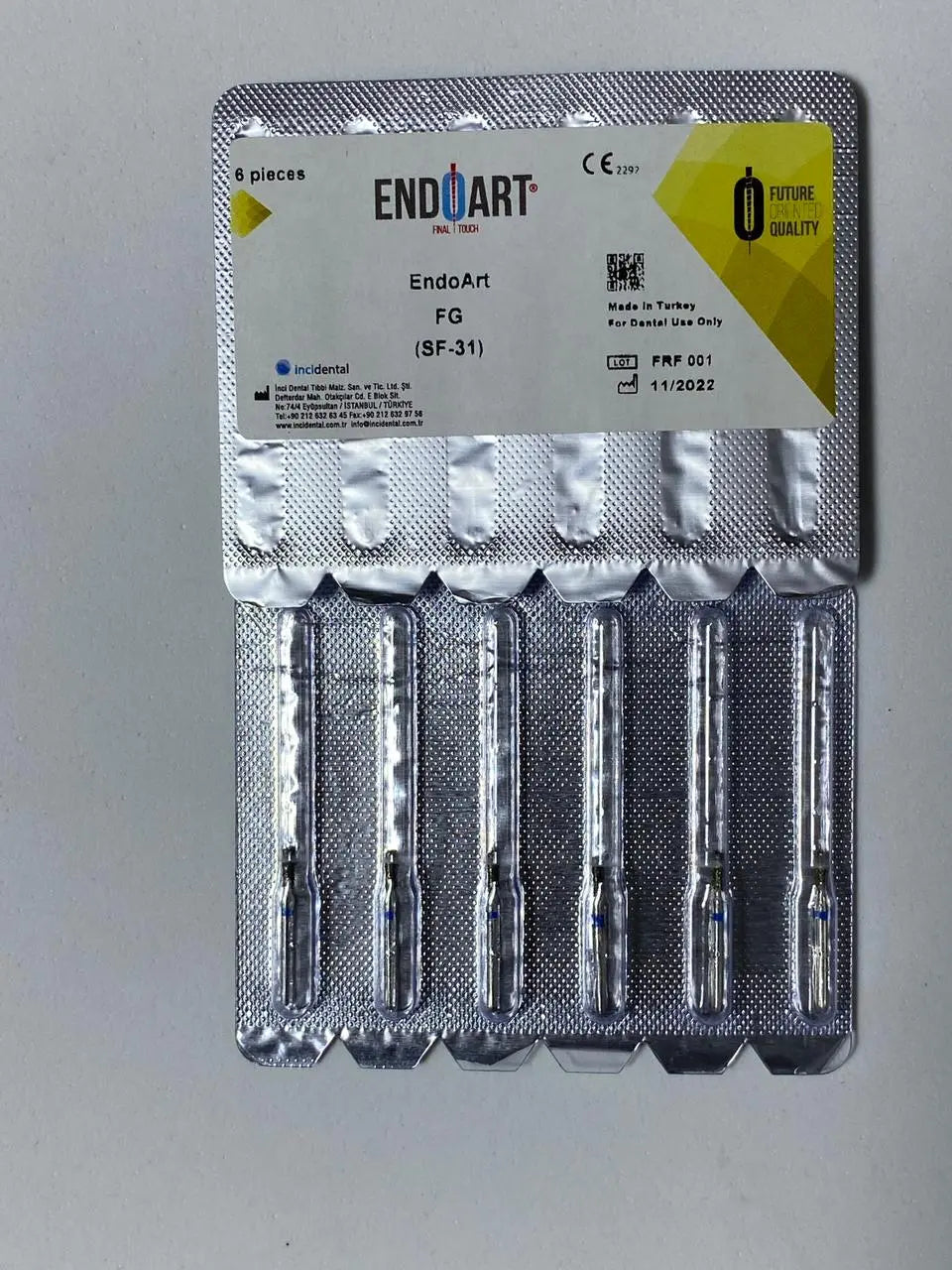 ENDOART Diamond Burs 6 pieces