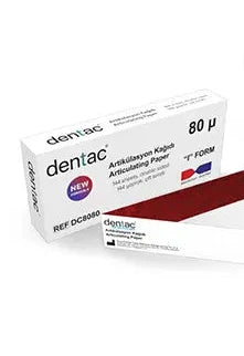 Dentac Articulating Paper 80 micron