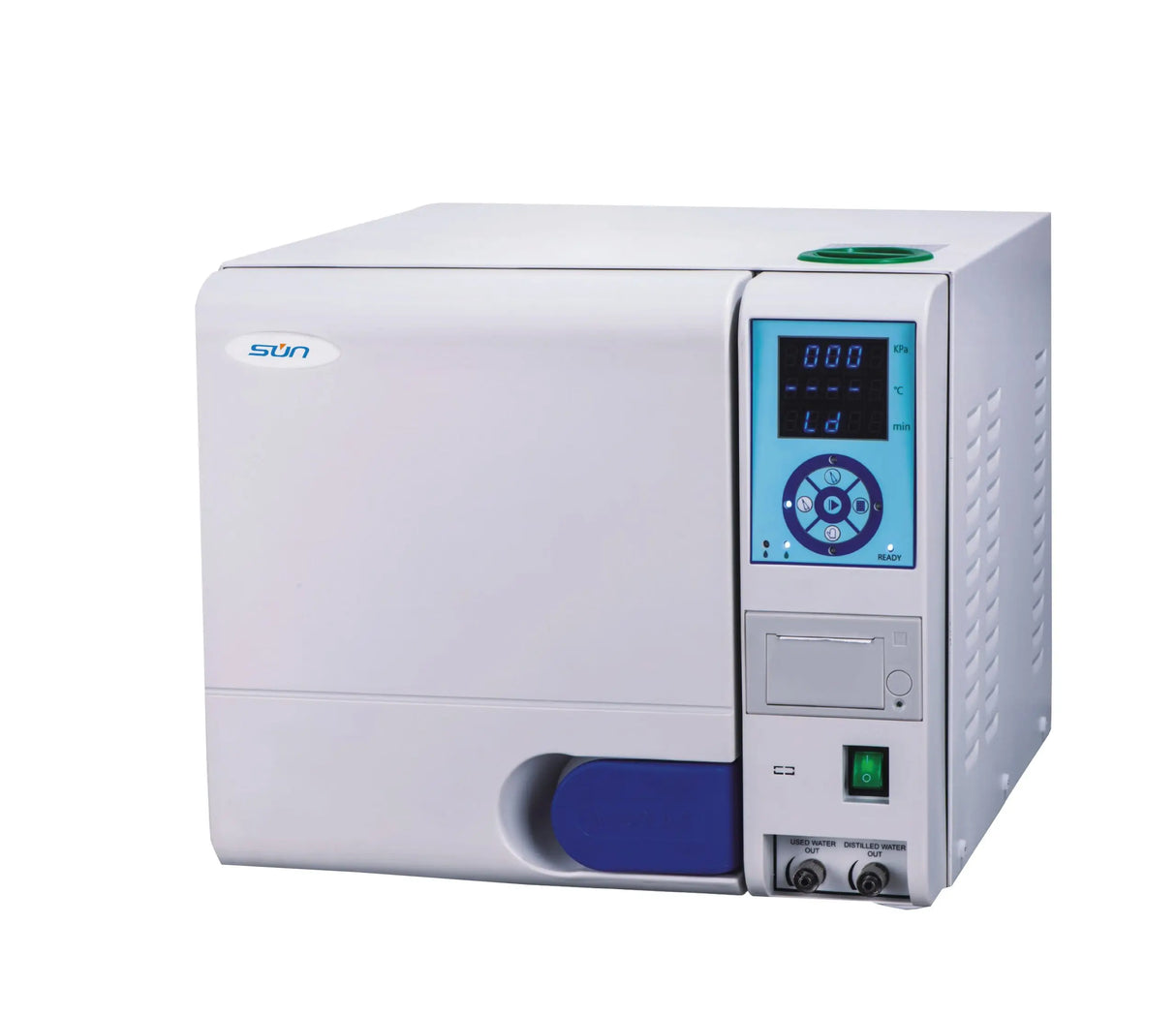 Sun Class B Autoclave 18 Liters + Built - In Printer + Spare Rubber Door Seal