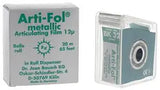 Bausch Arti-fol metallic Occlusal film 12 micron Roll With plastic dispenser