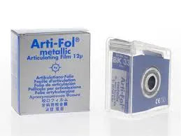 Bausch Arti-fol metallic Occlusal film 12 micron Roll With plastic dispenser