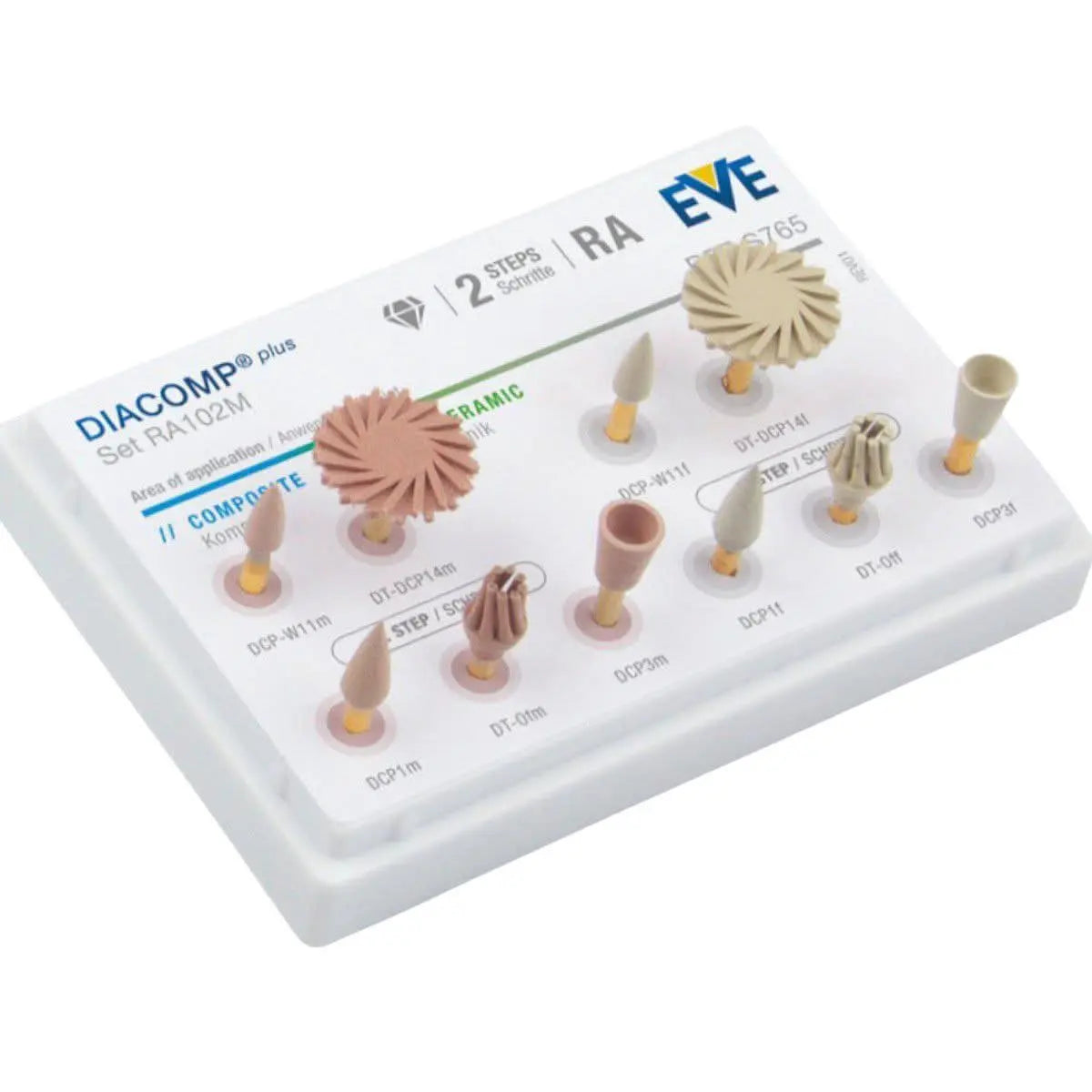 EVE DIACOMP set RA 102M Composite Polishing Kit