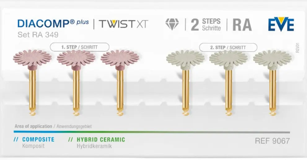 EVE DIACOMP PLUS TWIST XT Diamond-Impregnated Polishing System