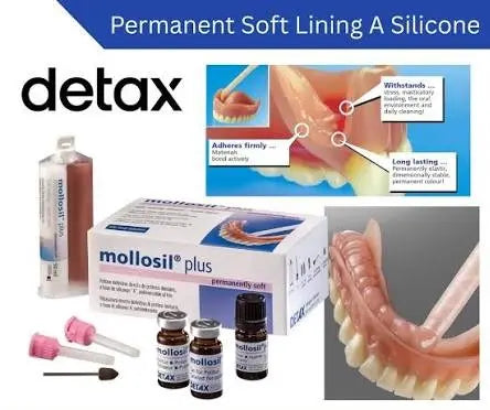 Detax Mollosil Plus Soft relining materials Kit