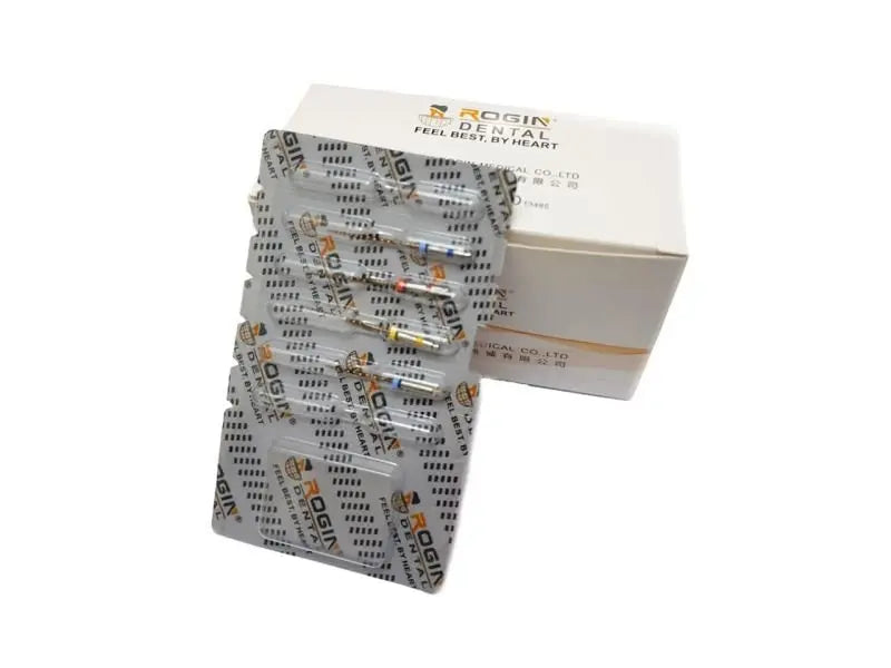 Rogin System rotary endodontic files 4 files 31 mm Extra long
