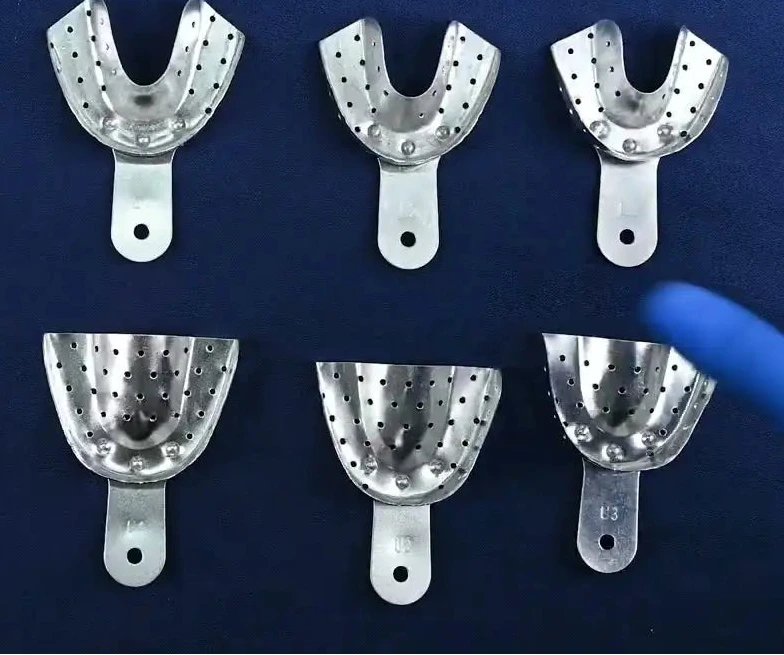 Dental ALUMINIUM Impression TRAYS