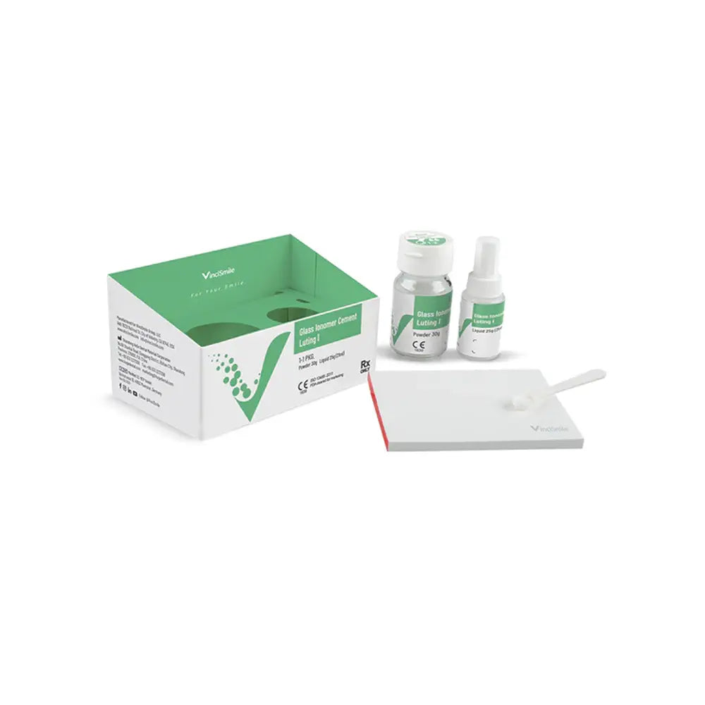 Vincismile Glass Ionomer Cement Luting I 30 gm powder 25 gm liquid