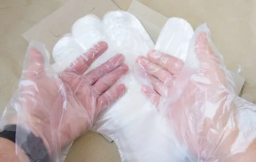 Plastic Over Gloves Light