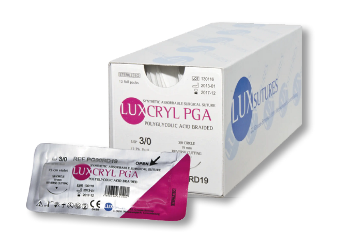 Luxcryl pga vicryl suture 1 piece