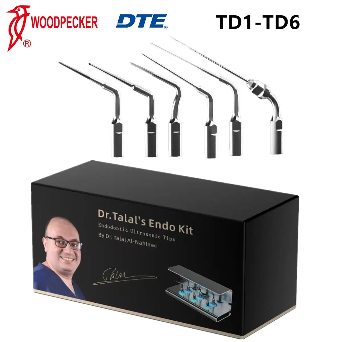DTE woodpecker Dr. Talal Ultrasonic Endo tips kit