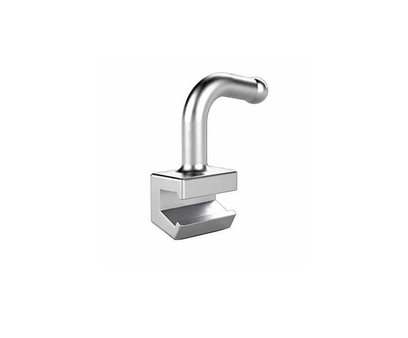 Matt Ortho  Long Curved Crimpable Hooks 1 piece