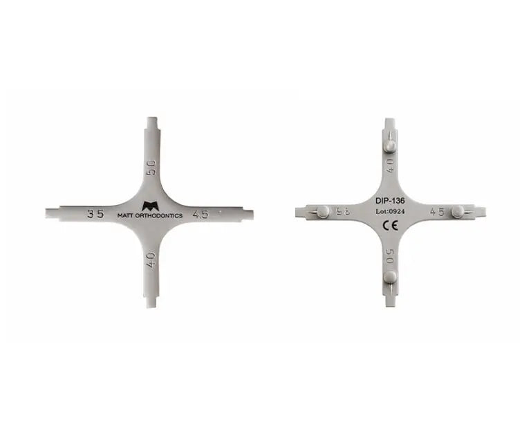Matt Ortho Boone Positioning Gauge Star Type DIP-136